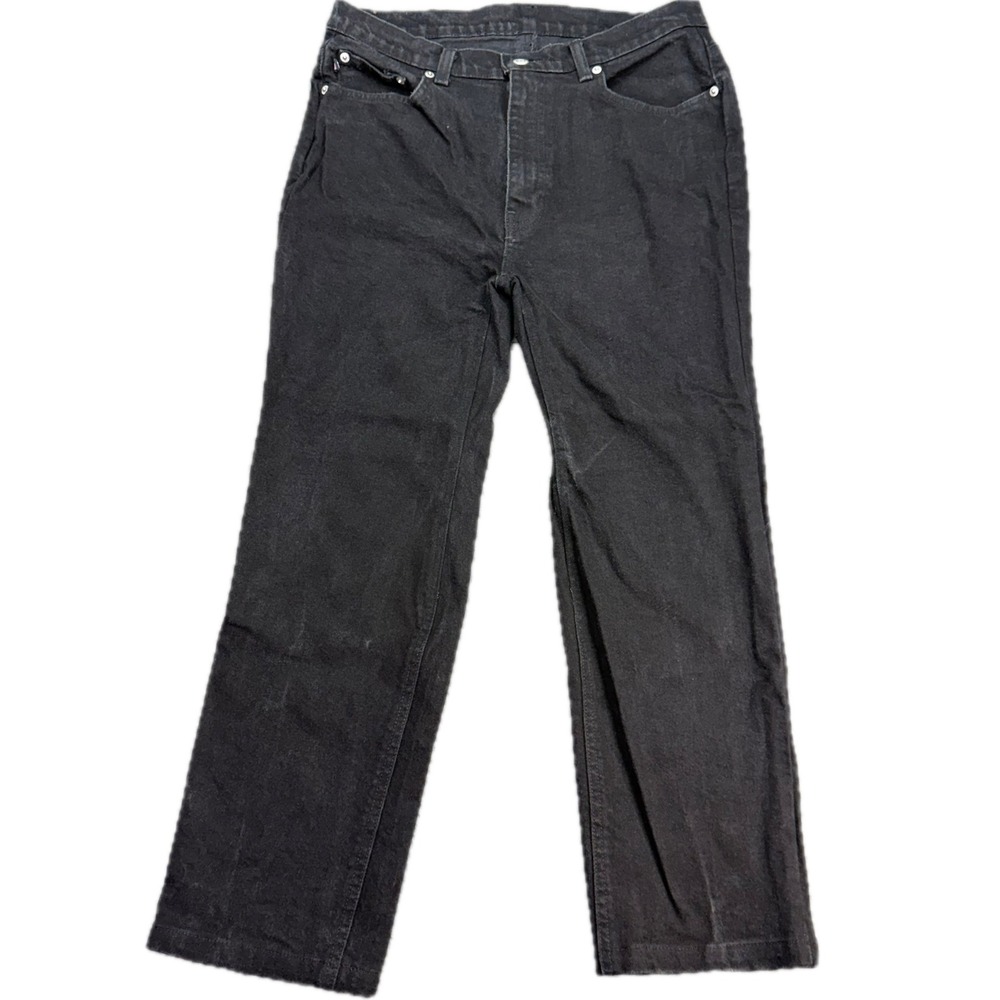 Polo Jeans Co Ralph Lauren Jean Womens 12 Black Classic Stretch 5707WAQ1551